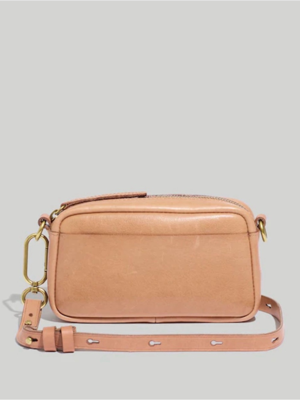 Madewell The Leather Carabiner Crossbody Bag NWT